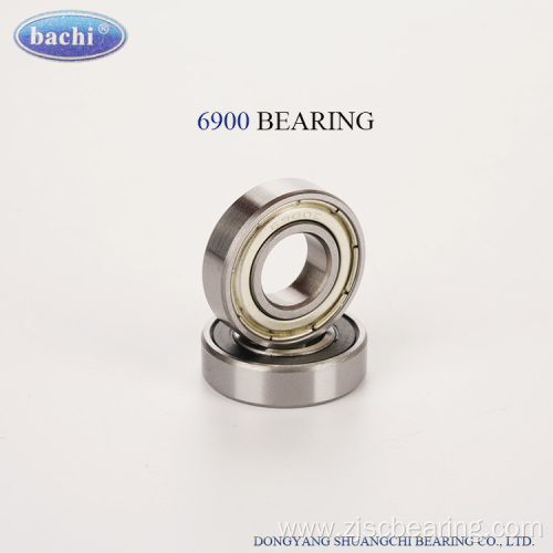 Deep Groove Ball Bearing 6900 Brass Ball Bearing